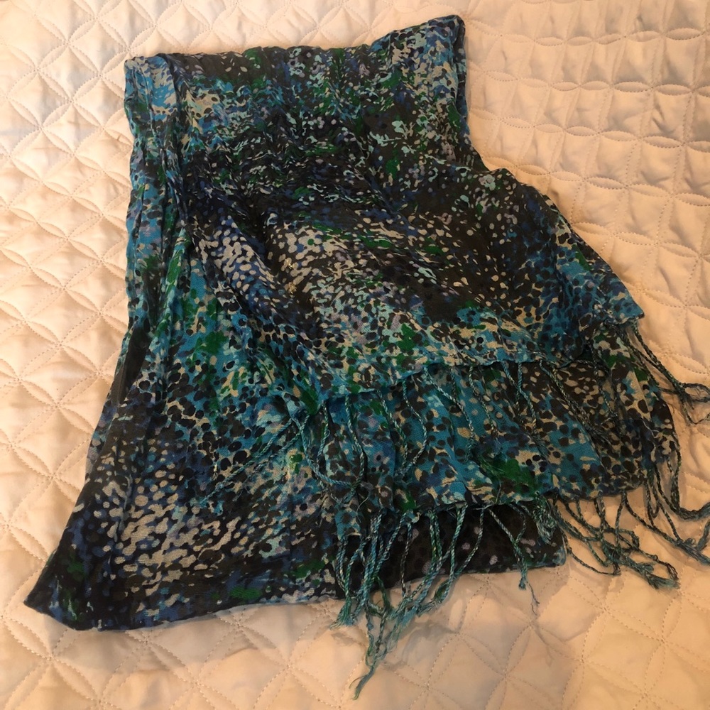 Floral scarf